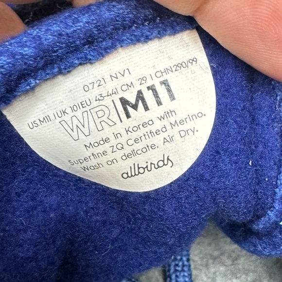 NEW ALLBIRDS SAMS CLUB EXCLUSIVE LIMITED EDITION WOOL RUNNERS MENS SNEAKERS 11 - Picture 8 of 9